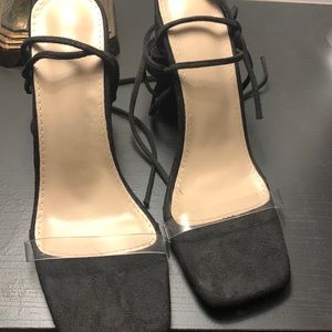 Strap up heels